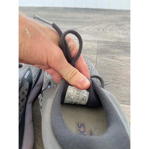 Brooks Ghost 13 Women’s Size 8.5 M 1203381B084 Gray/Pearl/Purple Running Shoe - Picture 7 of 7